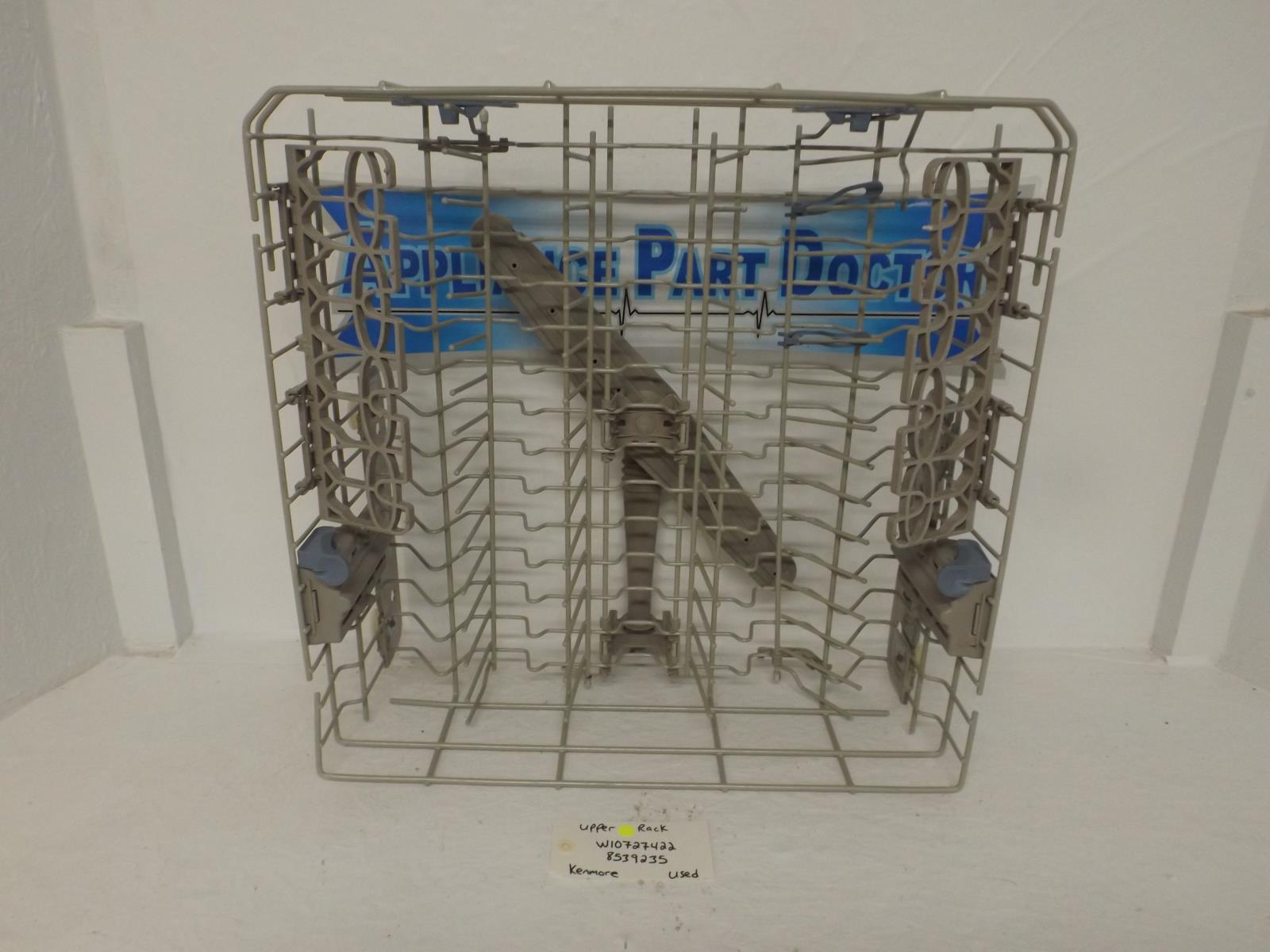 Kenmore Dishwasher W10727422 8539235 Upper Rack Used Kenmore Dishwasher W10727422 8539235 Upper Rack Used